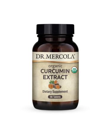 Dr. Mercola Organic Curcumin Extract 90 Tablets