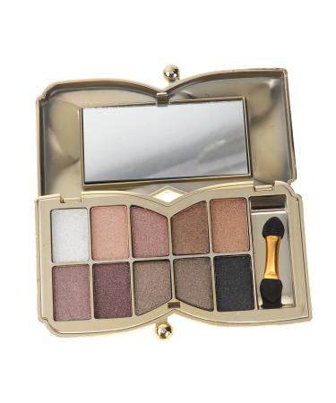 FOMIYES 1 Pc 10 Christmas Eyeshadow Powder Eyeshadow Palette Accessories Cosmetic Neutral 1 count (Pack of 1) As Shown