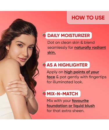 New Strawberry Dew Strobe Cream - Radiance Moisturizer & Highlighter for All Skin Types | Instant Glow & Hydration Boost (1.01 Fl Oz - Buy Online on GoSupps.com