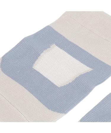 Compression Knee Sleeve | Light Gray Elastic Knee Brace | Sweat Absorbent & Nonslip | Breathable Fitness Support (M) - Fast International Shipping - Buy Online on GoSupps.com