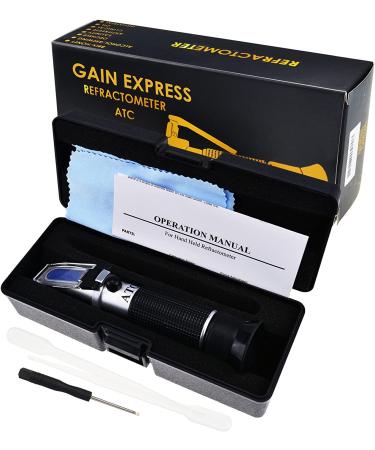 0-28% Salinity Refractometer ATC  Sodium Chloride (NaCl) Salt Level Meter Tester  Test Kit for Sea Water Brine Seawater Food Industry Pickle Soy Sauce  0.2% Accuracy - Buy Online on GoSupps.com
