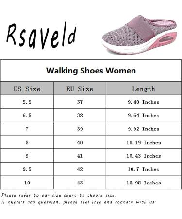 Rsaveld Air Cushion Slip-On Walking Shoes - Orthopedic Diabetic Shoes for Swollen Feet (Black 10) - Buy Online on GoSupps.com