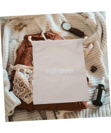 OHPHCALL Hair Dryer Storage Bag Hotel Storage Bag Hair Dryer Drawstring Pouch Hair Dryer Storage Pouch Hair Dryer Supplies Hair Dryer Travel Bag Guest Room Supplies Hair Dryer Organizer 33x30cm Light Grey - Buy Online on GoSupps.com