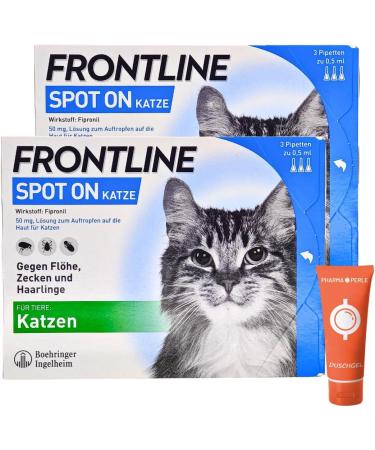Frontline Spot On for Cats - Effective Flea & Tick Protection | Save with Pharmaceutical Pearl Giveaway - Buy Online on GoSupps.com