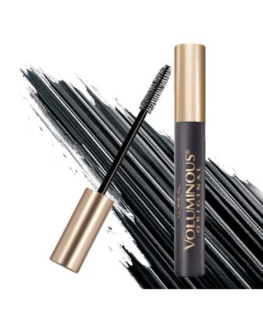 L'Oreal Paris Voluminous Original Volume Building Mascara Black 2 Count - Washable Formula, Pack of 1 - Buy Online on GoSupps.com