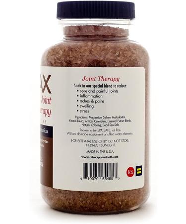 Epsom Salts 19oz - Joint Health Infused Bath Salt with Vitamins & Minerals for Aches, Pains, Inflammation - Hot Tub, Spa, Shower Safe - Buy Online on GoSupps.com