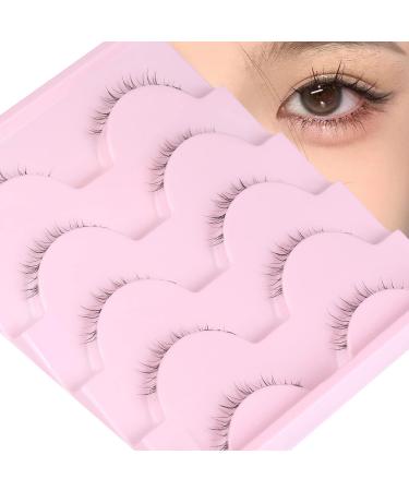 Magnetic Eyelashes Cat Eye Wispy Lashes Magnetic False Eyelashes with Applicator No Glue Needed Natural Strip Lashes Durable 1 Pair Magnetic Lashes - Buy Online on GoSupps.com