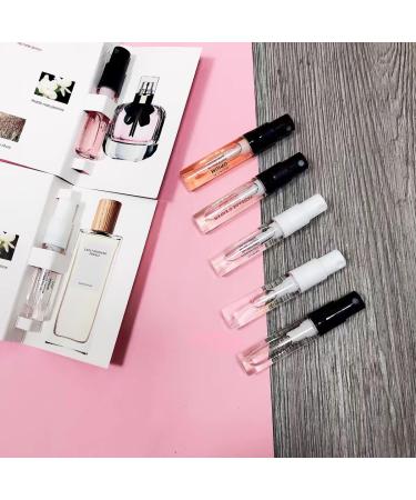 Women's Designer Fragrance Sampler Set - Luxury High End Perfume Vial Sample Most Popular (8 Random Vials) - Buy Online on GoSupps.com