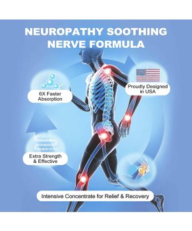 Neuropathy Pain Relief Cream - Maximum Strength for Nerve Pain in Feet, Hands, Legs - Arnica, Vitamin B6, Aloe Vera, MSM - Fast Absorption - All Natural - Buy Online on GoSupps.com