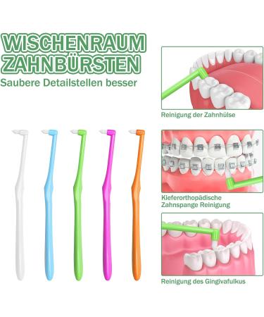 15-Piece Tufted Toothbrush Set - Soft Bristles for Detailed Cleaning & Interdental Care | Ideal for Prosthesis - Buy Online on GoSupps.com