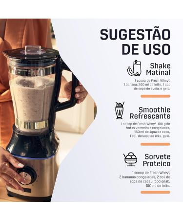 Fresh Whey Fruit Smoothie | 20g Protein Amino Acids & Brazilian Fruits | Pre/Post-Workout | Single Serve 1oz Packet - Buy Online on GoSupps.com