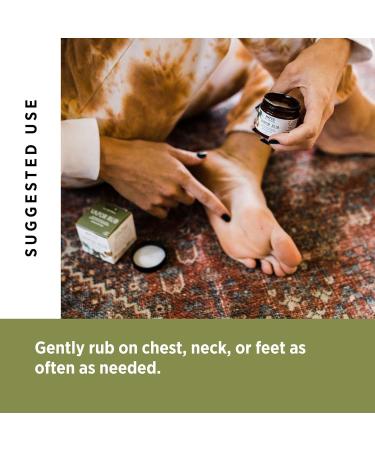 Maty's Natural Vapor Rub for Adults & Kids 2+ Petroleum Free Coconut Oil & Eucalyptus | 1.5 oz - Buy Online on GoSupps.com