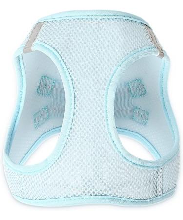 Heele Dog Harness for Small Dogs - No Pull Adjustable Breathable & Reflective Safety Harness for Walking & Training - Blue Size L - Buy Online on GoSupps.com