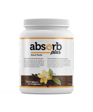 Absorb Plus Elemental Diet Shake - Isolate Protein Diet Supplement for Improved Gut Health - Gluten-Free Lactose-Free Casein-Free Protein Shake for Digestive Support 1 kg French Vanilla
