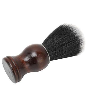 Premium Shaving Brush - Wooden Handle Barber Brush for Beard & Hair - Perfect for Salon and Home Use - International Shipping Available - Buy Online on GoSupps.com