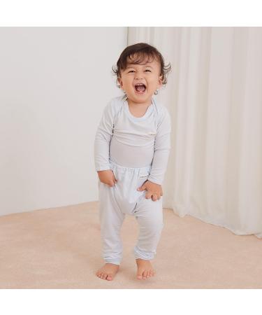 Edenswear Baby Unisex Zinc Fiber Long Pants - 9 Months White | Sensitive Skin Infants & Toddlers - Buy Online on GoSupps.com