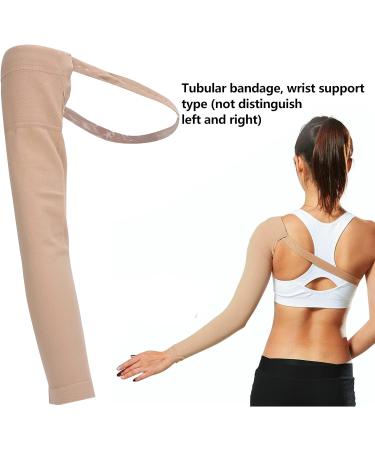 Alaaner Post Mastectomy Compression Sleeve Elastic Arm Swelling Lymphedema Relief Sleeve (L) - Buy Online on GoSupps.com