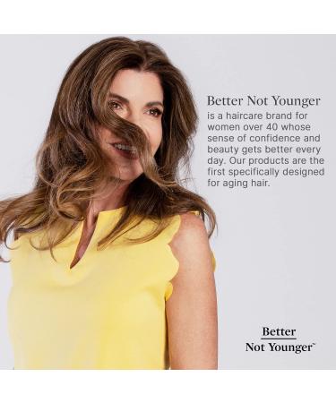 Better Not Younger Wake Up Call Volumizing Conditioner - 8.4 fl. oz. | Plant-Based Formula for Women Over 40 | Sulfate-Free & Ideal for Thin, Flat, Fine Hair - Buy Online on GoSupps.com
