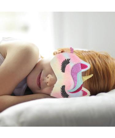 Shop Baluue Cute Animal Unicorn Sleep Mask - Plush Eye Cover for Kids Teens & Women | Perfect Sleeping Eyeshade - Buy Online on GoSupps.com