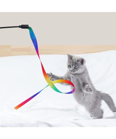 Molain Interactive Cat Toys - 5-Piece Rainbow String Set for Kittens | Engaging Indoor Pet Toys for Training - Buy Online on GoSupps.com