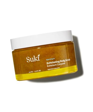 Suki Exfoliating Body Scrub With Calendula Oil and Alpha Hydroxy Acid Hydrating And Deep Cleaning Sugar Scrub 6.09 Oz