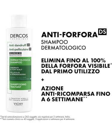 Dercos Anti-Dandruff Shampoo 200ml - Buy Online on GoSupps.com