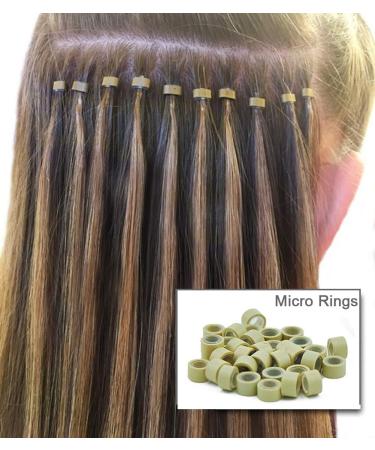 2500pcs 5mm Silicone Lined Micro Rings Links Beads for Hair Extensions - Multi-colored - Buy Online on GoSupps.com