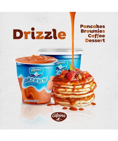 Alpina Dulce de Leche | Indulgent Caramel Sauce 17.6 oz | Perfect for Cakes, Ice Cream, and Pancakes - Buy Online on GoSupps.com
