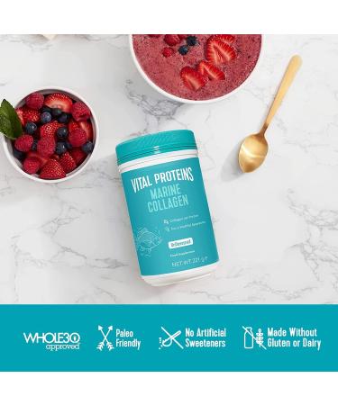 Vital Proteins Marine Collagen Peptides Powder 221g - Hydrolyzed Supplement - Buy Online on GoSupps.com