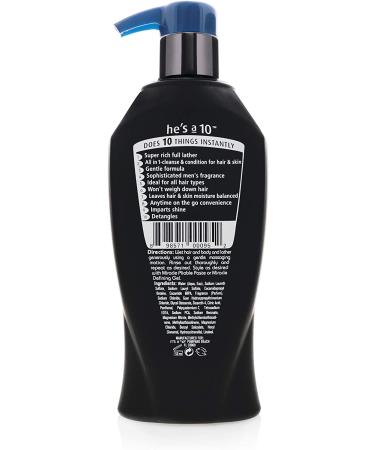 It's a 10 Haircare He's A Miracle 3-in-1 Shampoo Conditioner Body Wash 10 fl oz - Buy Online on GoSupps.com