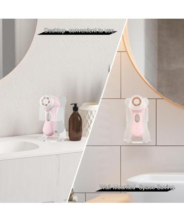 Beautyflier Electric Face Scrubber Holder - Compatible with Clarisonic Mia 2 | Clear Acrylic Brush Holder for Deep Cleansing & Massaging - Buy Online on GoSupps.com