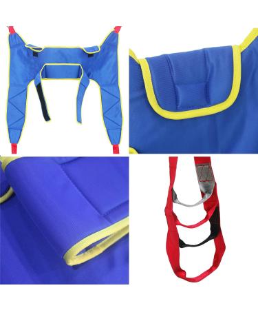 Transfer Nursing Sling 180 Kg Load Capacity Lift Toileting Sling - Full Body Disabled Lifting Harness for Elderly Lifter with Divided Leg Sling Medium - Buy Online on GoSupps.com