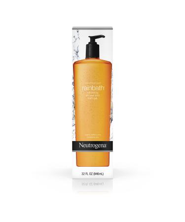 Neutrogena Rainbath Refreshing and Cleansing Shower and Bath Gel Moisturizing Body Wash and Shaving Gel with Clean Rinsing Lather Original Scent 32 fl. oz