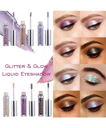 Erinde Liquid Glitter Eyeshadow Stick - Long Lasting Waterproof Metallic Glow Eye Shadow Pen - Shimmer Sparkle Eye Brightener - Quick-Drying Sparkling Eye Makeup (101 Cream) - Buy Online on GoSupps.com