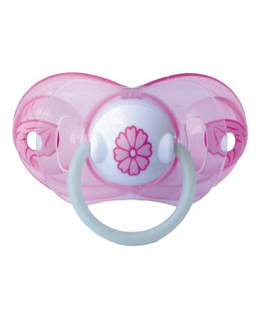 Buy Intelligent Silicone Orthodontic Pacifier Size 1 (0-6 Months) - Pink | International Shipping Available - Buy Online on GoSupps.com