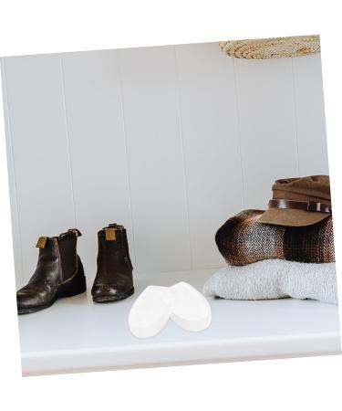 NOLITOY Silicone Heightening Insoles - 2 Pairs Gel Cushion Inserts for Shoe Height Increase & Foot Protection - Transparent Elevation Pads 8.6x5.5CM - Buy Online on GoSupps.com