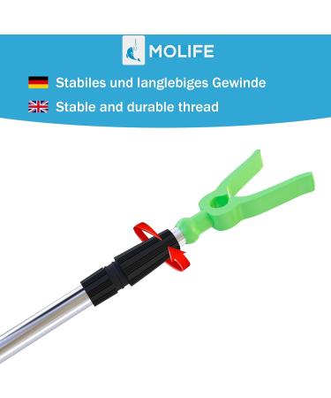 MoLife Rod Holder Set - Durable Fishing Rod Stand Accessories (Set of 4) for Ultimate Fishing Experience - International Shipping Available - Buy Online on GoSupps.com