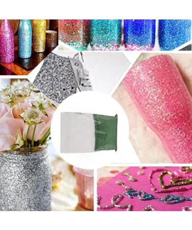  TEUOPIOE 50g Sparkly Sparkle Gorgeous Eye Catching Sparkle Widely Used Easy Remove Glitter Craft Eye Shadow Gift for V(Green) - Buy Online on GoSupps.com