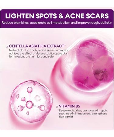 Bsbkoj Moisturizing Face Care Liquid Daily Care Product Schattige Brightening Skin Tightening Gentle Nourishing Hydration for Radiant Smooth Complexion Women and Girls Purple - Buy Online on GoSupps.com