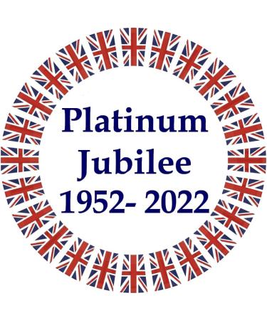 Holly Cupcakes 24 Celebration Queens Jubilee Wafer Cake Toppers - Buy Online on GoSupps.com