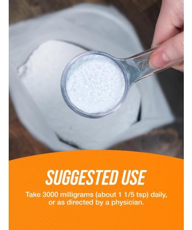 BulkSupplements.com Glycine Powder - Glycine Supplements Glycine 3000mg - Glycine Amino Acid Supplement Pure & Gluten Free - 3000mg per Serving 500g (1.1 lbs) (Pack of 1) - Buy Online on GoSupps.com