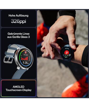 Polar Vantage V3 - GPS Sports Watch with Advanced Heart Rate Monitor & Long Battery Life | Sky Blue | Ship Worldwide - Buy Online on GoSupps.com