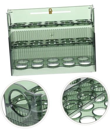 FUNOMOCYA Fridge Egg Organizer Egg Storage Box Eggs Egg Tray Drawers Organizer Egg Container for Refrigerator With Cover Crisper 25.2X19.5CM As Shown 1 - Buy Online on GoSupps.com