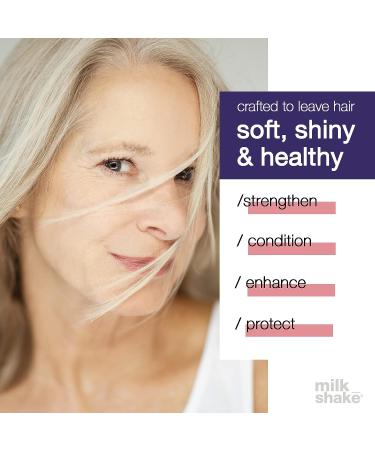 Milk_shake Silver Shine Conditioner 8.4 fl. oz. - Nourishing Hair Care for Bright and Radiant Silver Tones - Buy Online on GoSupps.com