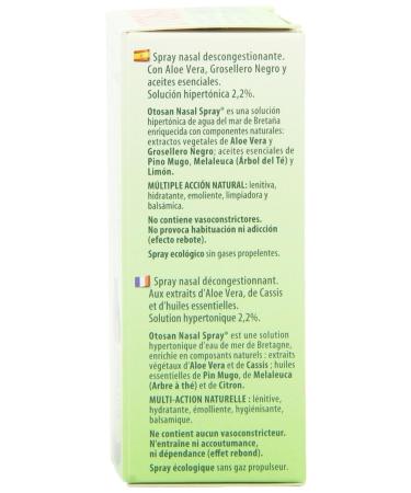 Otosan Nasal 30ml Spray: Natural Relief for Nasal Congestion | Otosan Ear - Buy Online on GoSupps.com