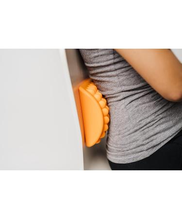 Kanjo Acupressure Lower Back Pain Relief Cushion | HSA FSA Eligible Lumbar Support & Stretcher - Buy Online on GoSupps.com