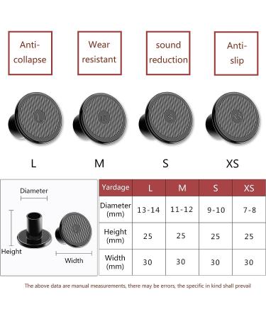 High Heel Protectors - 8 Pairs Heel Stoppers & Repair Caps for Women - 4 Sizes Shoe Heel Covers - Ideal for Weddings, Grass, Gravel, Wetlands - Black/Clear - Pack of 8 - Buy Online on GoSupps.com