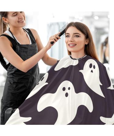 Kigai Happy Halloween Barber Cape | Waterproof Hairdressing Cape for Men & Women | Professional Adjustable Hair Cutting Cape - Buy Online on GoSupps.com