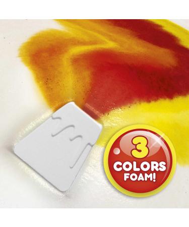 Inkee Foamy Volcano 10 Set | Colorful Bath Bombs for Kids | Cola Scented Volcano-Shaped Bathing Balls with Macadamia Oil - Buy Online on GoSupps.com