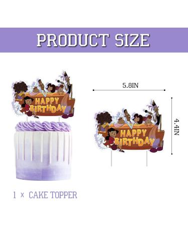 The Proud Family Cake Toppers 25 Pcs The Proud Family Cupcake Toppers Birthday Cake Topper Party Supplies Theme Party Decorations Supplies Cartoon Party Supplie - Buy Online on GoSupps.com